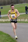 Patrick Martin (Stockport) on the 8th leg of the senior mens 12 stage relay, 2014 Northern 12 and 6 Stage Relays, Heaton Park Manchester. Photo: David T. Hewitson/Sports for All Pics